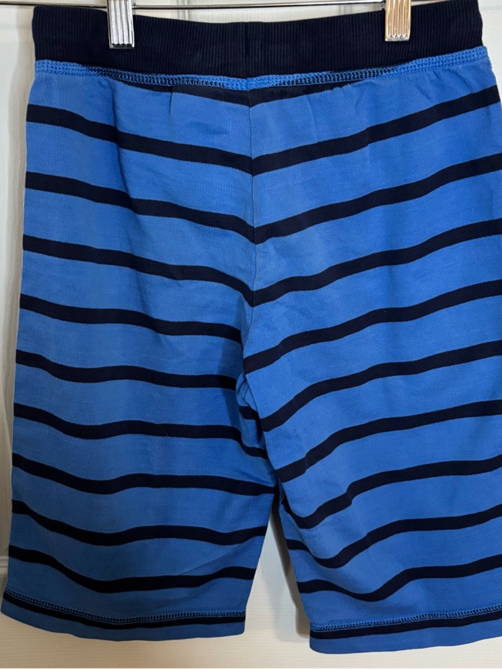 Hanna Andersson Blue and Black Striped Kids Shorts